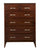 ATHERTON TALL BOY CHEST by Alpine Furniture | 818-05