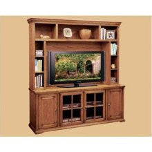 Legends Furniture Scottsdale Oak 74" TV Console and Hutch