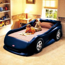 Little Tikes Sports Car Twin bed, Medium Blue
