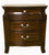 Windsor 3 Drawer Nightstand in Cherry by Alpine Furniture | 9000-2