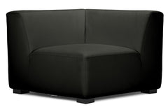 Portrait Sofa Corner Black by Zuo Modern | 900090