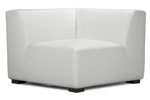 Portrait Sofa Corner White by Zuo Modern | 900091