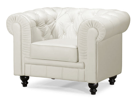 Aristocrat Armchair White by Zuo Modern | 900101