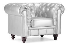 Aristocrat Armchair Silver by Zuo Modern | 900102