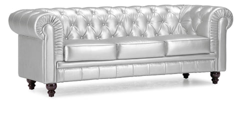 Aristocrat Sofa Silver by Zuo Modern | 900112