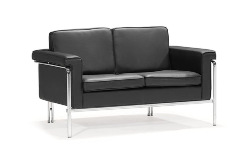 Singular Love Seat Black by Zuo Modern | 900163