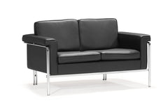 Singular Love Seat Black by Zuo Modern | 900163