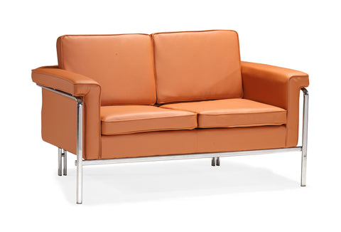 Singular Love Seat Terracota by Zuo Modern | 900165