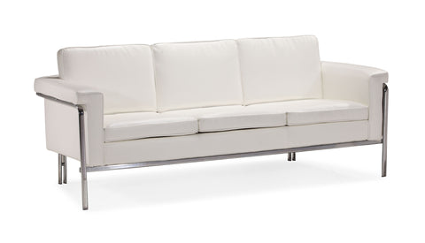 Singular Sofa White by Zuo Modern | 900167