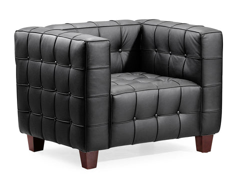 Button Armchair Black by Zuo Modern | 900200