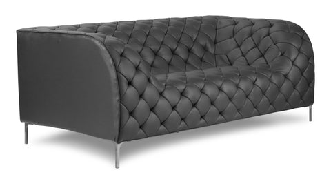 Providence Love Seat Black by Zuo Modern | 900272