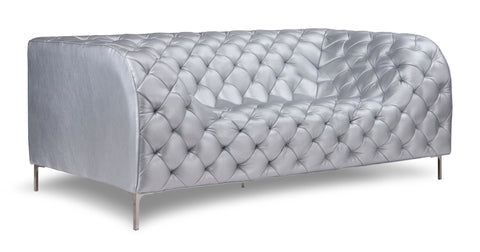 Providence Love Seat Silver by Zuo Modern | 900277