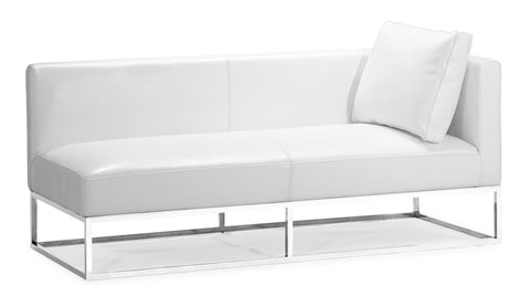 Atom Bench White by Zuo Modern | 900321L