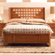 Highland Park Cinnamon Finish King Size Panel Bed by Kincaid Furniture