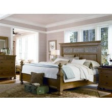 Paula Deen Down Home Aunt Peggy's Queen Bed in Oatmeal