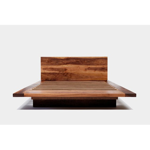 SQ Walnut Bed by ARTLESS | A-SQB-Q-W / A-SQB-K-W / A-SQB-CAK-W