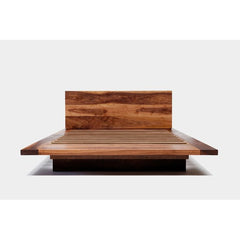 SQ Walnut Bed by ARTLESS | A-SQB-Q-W / A-SQB-K-W / A-SQB-CAK-W