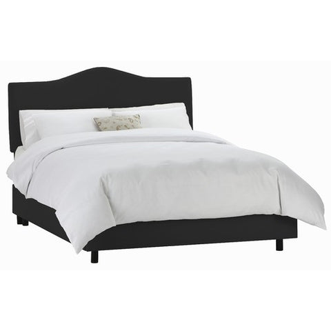 Arc Bed in Twill Black by Skyline Furniture | 49XBED (Twill Black)