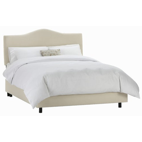 Arc Bed in Twill Natural by Skyline Furniture | 49XBED (Twill Natural)