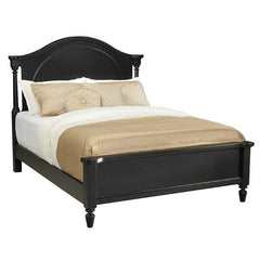 Arch Panel Bed in Midnight Black by Howard Miller | 941110MN / 941111MN