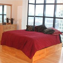 Maco Furniture Shaker Solid Alder Full Chestbed