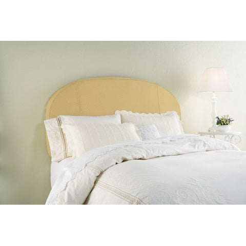 Diamond Matelasse Inflatable Headboard in in Burnished Gold by Backdrop | HDB778ARGOLD