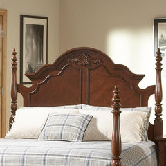 Bentley Square Poster Headboard in Warm Cherry by Broyhill | 4293-260 / 4293-262