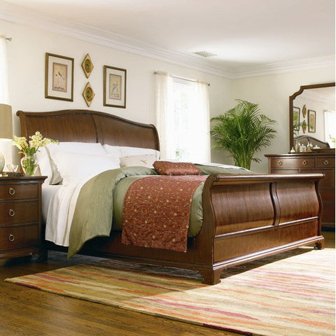 Classics Today Sleigh Bed in Cherry by Better Homes & Gardens | 8287