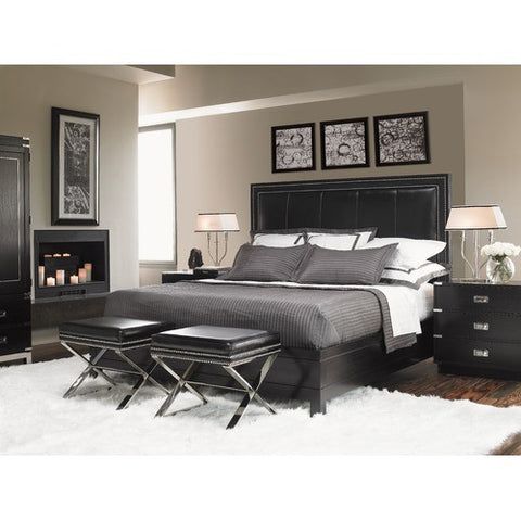 Black Ice Graphite Panel Bed by Lexington | 01-0332-13C