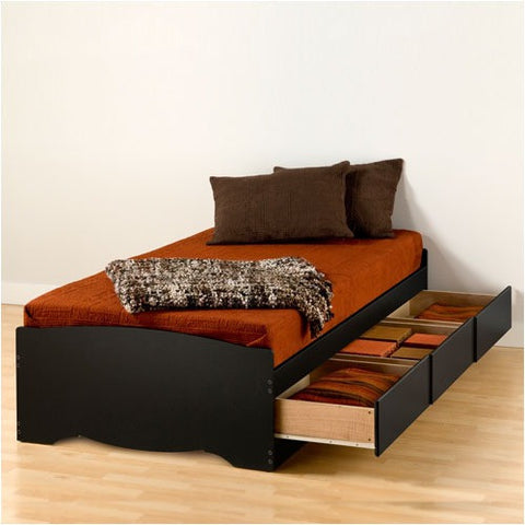 Sonoma Twin XL Platform Storage Bed by Prepac | BBX-4105