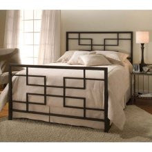 Hillsdale Furniture 1474BQR Terrace Textured Black Queen Complete Bed