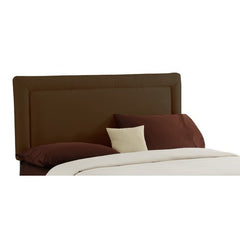 Boarder Headboard in Premier Chocolate by Skyline Furniture | 65X (Premier Chocolate)