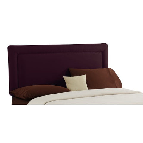 Boarder Headboard in Premier Purple by Skyline Furniture | 65X (Premier Purple)