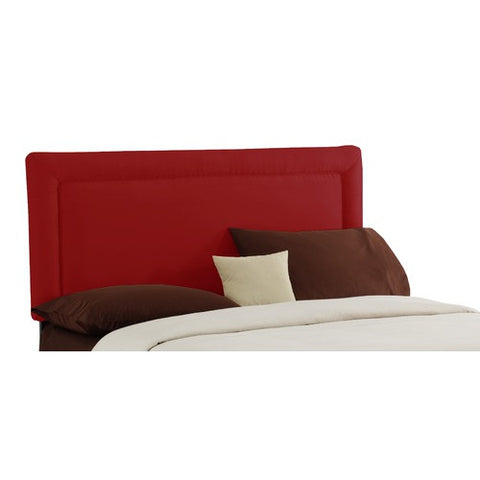 Boarder Headboard in Premier Red by Skyline Furniture | 65X (Premier Red)