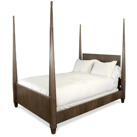 Brookline Bed in Walnut by BrownstoneFurniture | BR005HB / BR006HB / BR007HB