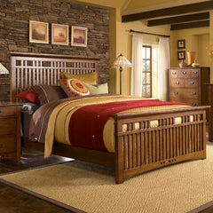 Artisan Ridge Slat Bed by Broyhill | 4078-257 / 4078-259