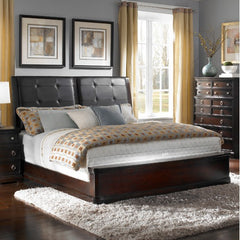 Avery Avenue Leather Sleigh Bed by Broyhill | 4467-261 / 4467-263