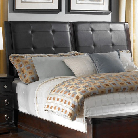 Avery Avenue Leather Sleigh Headboard by Broyhill | 4467-260 / 4467-262