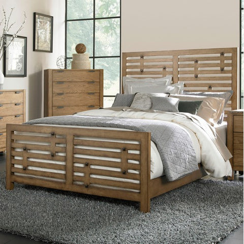 Ember Grove Panel Bed by Broyhill | 4333-251 / 4333-253