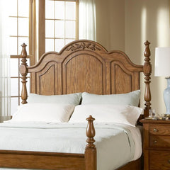 Oakridge Poster Headboard in Honey Oak by Broyhill | 4296-260 / 4296-262