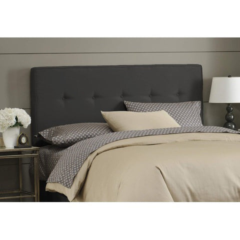 Button Tufted Headboard in Black by Skyline Furniture | 680 (Black)