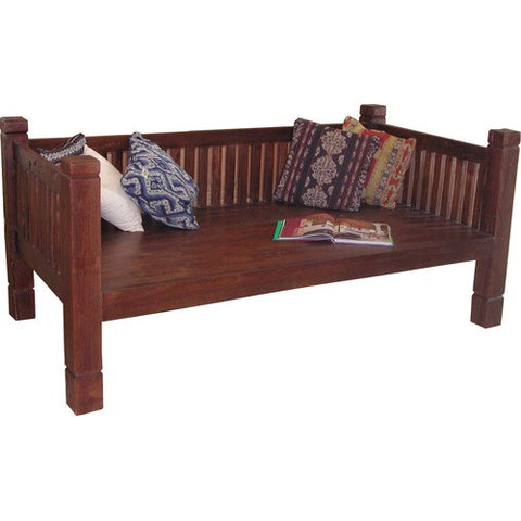 Tahoe Daybed in Rustic Brown by Casual Elements | OLT009RB