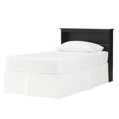 Columbia Twin Bookcase Headboard in Black by Lang Furniture | LTL-COL-B-3/3BC8