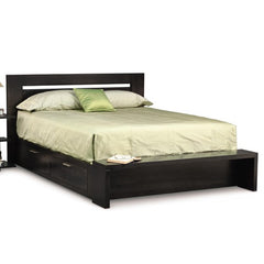 Horizon Storage Bed with Bench Footboard by Copeland Furniture | 1-HRB-1-STOR