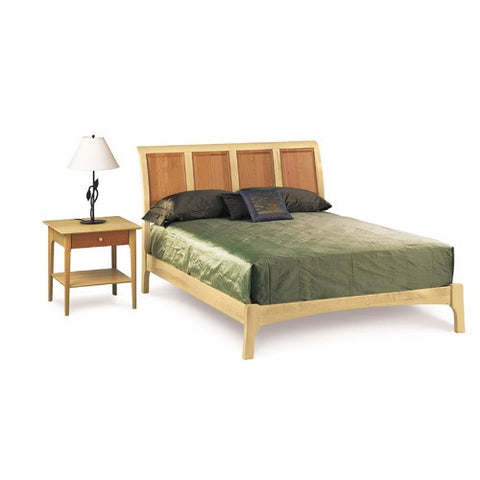 Sarah 45" Sleigh Bed with Low Footboard by Copeland Furniture | 1-SLP-1
