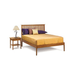 Sarah Spindle Bed with Low Footboard by Copeland Furniture | 1-SRP-1
