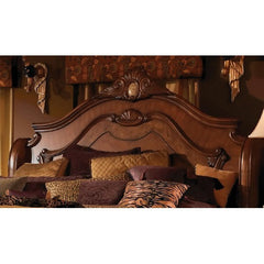 Cortina Sleigh Headboard in Honey Walnut by AICO | 65011N / 65016N / 65018N