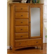 Mastercraft Retreat Wardrobe in Golden Honey Finish