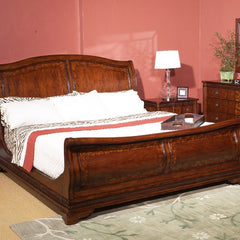Regent's Park Sleigh Bed by Cresent Furniture | 2131Q / 2131K / 2131C
