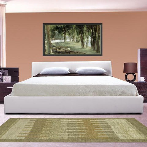 Hudson Bed in Cream by DG Casa | 1225-Q-CR / 1225-K-CR